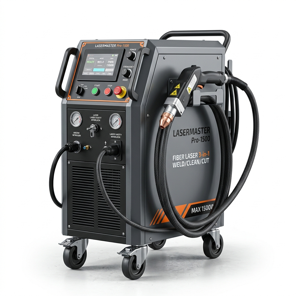 HG Star 3-in-1 Handheld Laser Welding, Cleaning & Cutting Machine