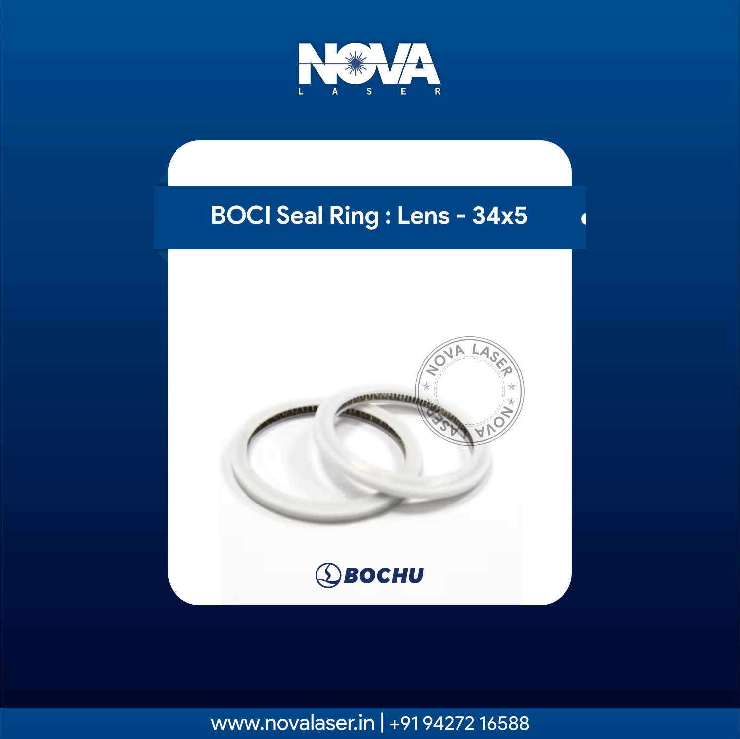 BOCI Seal Ring : For Protective Lens 34x5